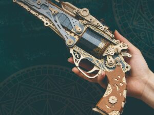 Mechanical Decompression Punk Fiveshooter Boys And Kids High Sense Gift