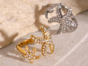 Marina Starfish Diamond Ring
