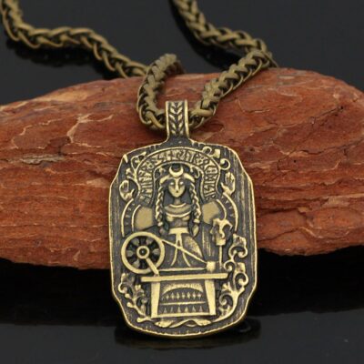 Nordic Culture Series Pendant Guardian Totem Angel Necklace