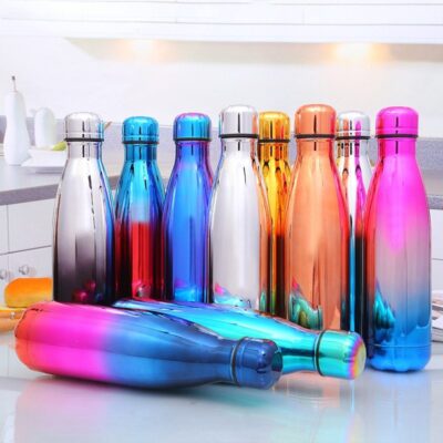 Hot Hot Hot Stainless Steel Vacuum Flask Hot Water Outdoor Sport Thermal Water Bottle 500ML Coke Bottle