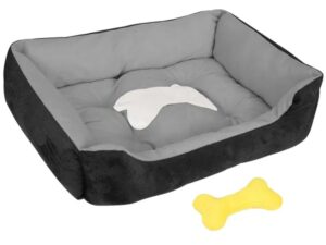 Pet Dog Bed Soft Warm Fleece Puppy Cat Bed Dog Cozy Nest Sofa Bed Cushion Mat XXL Size