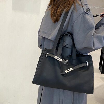 Genuine Leather Women's  Large Capacity Portable Crossbody Shoulder Bag