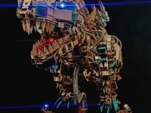 Mecha Mechanical Tyrannosaurus All Metal Mechanical Screws Are Difficult To Assemble