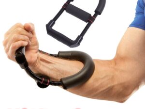 Grip Power Wrist Forearm Hand Grip Arm Trainer Adjustable Forearm Hand Wrist Exercises Force Trainer Power Strengthener Grip Fitness