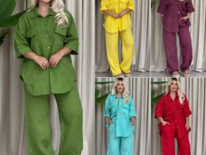 Long Sleeve Shirt Loose Two Piece Pants