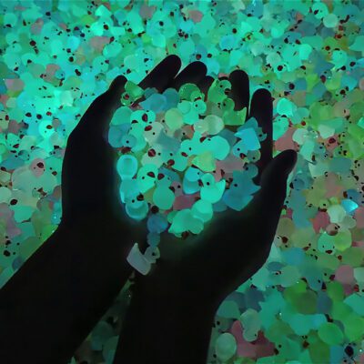 Luminous Little Duck Resin Accessories Micro Landscape Ornaments