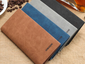Men's Wallet Long Retro Thin Frosted Soft