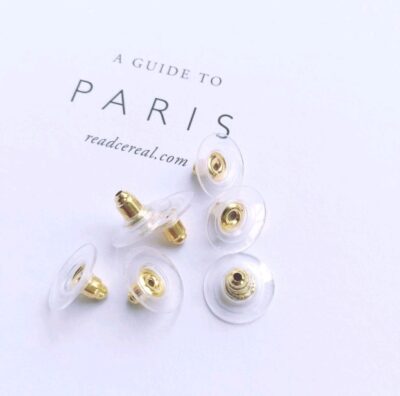 Disc Ear Plug Metal Earplugs High-grade Ear Plug Earrings Accessories DIY Jewelry Accessories Earplugs