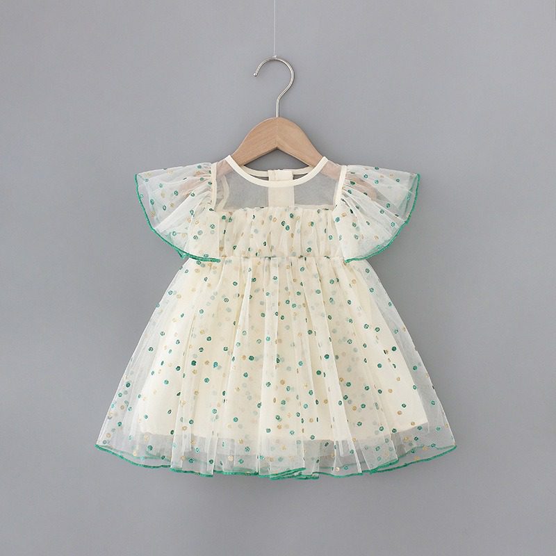 Clothing Party Romper Children girls kids dresses Overall - Image 1